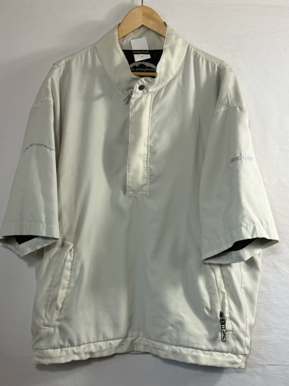 Sun Mountain Mens Stormtight short-sleeve Golf rain Jacket